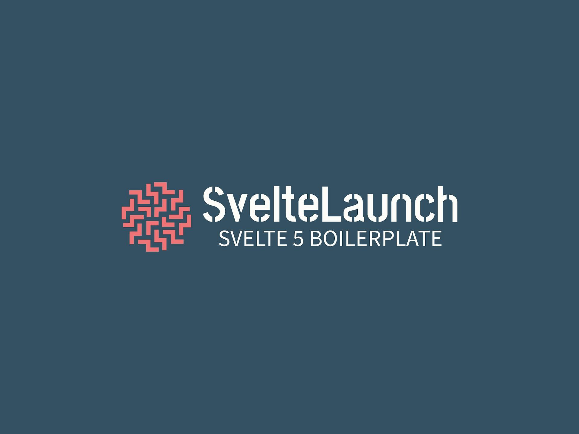 Banner for SvelteLaunch